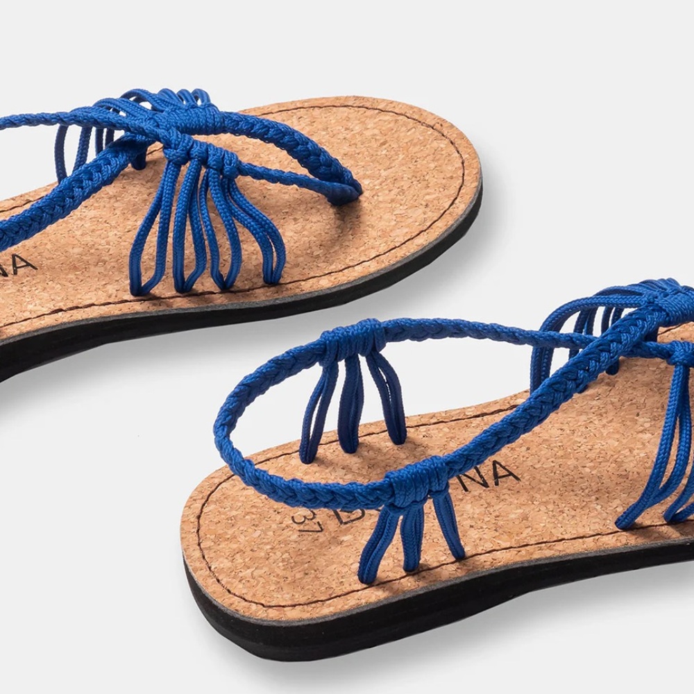 BOKYNA Seastar Sandals in Royal Blue - Picture 3 of 6